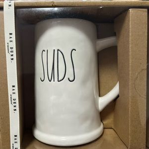 RAE DUNN BEER TALL CUPS BRAND NEW STILL IN THE BOX